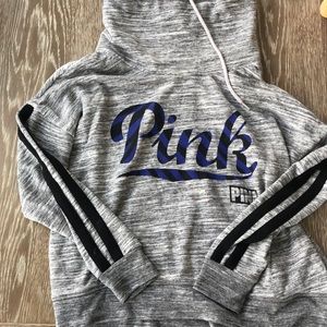 Victoria Secret Pink cow neck sweatshirt Size L
